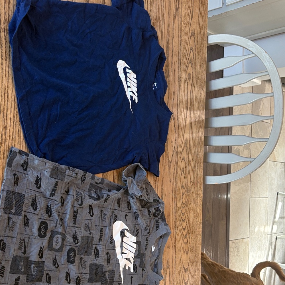 Nike Navy and Charcoal T-Shirts